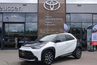 Toyota Aygo X HYBRID 115 GR-SPORT DIRECT LEVERBAAR! JBL-AUDIO STOELVERW P-SENSOREN KEYLESS APPLE/ANDROID 18"LMV