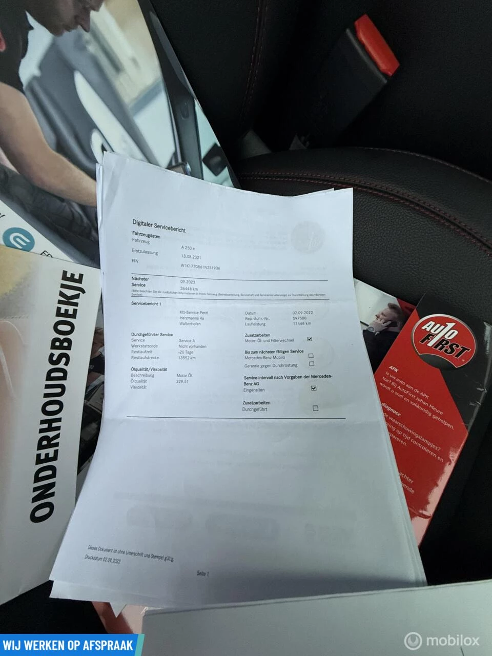 Hoofdafbeelding Mercedes-Benz A-Klasse