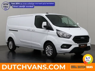 Ford Transit Custom 2.0TDi 130PK Lang Limited | Navigatie | Camera | 3-Persoons | Airco | Cruise