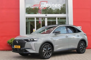 DS 7 E-Tense 300PK 4x4 ESPRIT DE VOYAGE | PANORAMISCH SCHUIF/KANTEL DAK | VOORRUITRAND/STUUR VERWARMING | VOLLEDIG LEDEREN BEKLEDING | LICHTMETALEN VELGEN 19" | ELEKTRISCH BEDIENBARE ACHTERKLEP | NIGHT VISION | DODEHOEK DETECTIE | ELEKTRISCH BEDIENBARE VOORSTOELEN MET MASSAGE FUNCTIE | ADAPTIVE CRUISE CONTROL | 360° CAMERA | KEYLESS ENTRY/START | FULL OPTION! | STOEL VENTILATIE | FOCAL AUDIO SYSTEM | SFEER VERLICHTING | DRAADLOZE APPLE CARPLAY/ANDROID AUTO | NAVIGATIE | PARKEERSENSOREN VOOR EN ACHTER |