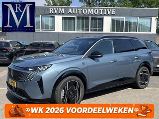 Hoofdafbeelding Peugeot e-5008 Peugeot e-5008 GT 73 kWh VAN: 45.900,- VOOR: 41.440,- UW WKVOORDEEL: ,- | SOH 94%|RIJKLAAR ONDERHOUD ZOJUIST GEHAD! | 7 PERSOONS | COMPLEET UITGEVOERD| STOEL VENTILATIE |WARMTEPOMP| ADAPTIEVE CRUISE CONTROL | 360° CAMERA | ACHTERBANK VERWARMD |STOEL+ STUURVERWARMING| MEMORY STOEL MET MASSAGE| DODE HOEK SENSOR| ELEKTRISCHE ACHTERKLEP