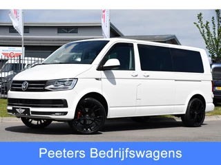 Volkswagen Transporter 2.0 TDI L2H1 DC Highline Adaptieve Cruise, Camera, Carplay, NAVI, Automaat, Trekhaak, LED, 150pk, Uniek!