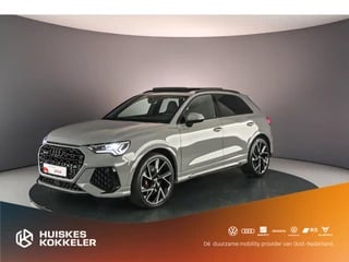 Audi RSQ3 400pk | Pano | B&O | Trekhaak | Carbon | 21 inch | Leder | Matrix | Sportuitlaat | 280km\h | Adapt. Cruise | Sfeerverlichting | Keyless | Demperregeling |