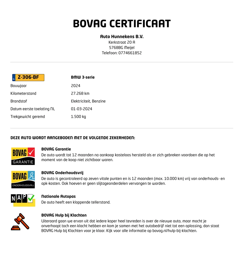 Hoofdafbeelding BMW 3 Serie
