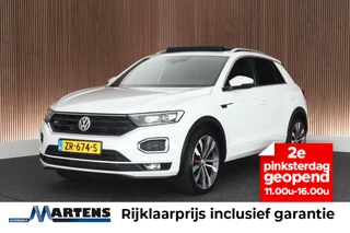 Volkswagen T-Roc 1.5 TSI 150pk DSG R-Line Sport Trekhaak Camera Stuur+Stoelverwarming Keyless Panoramadak Virtual Cockpit Navigatie