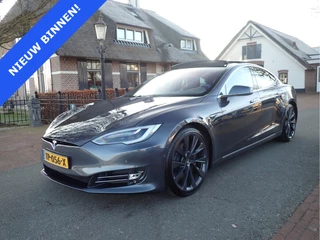 Hoofdafbeelding Tesla Model S Tesla Model S 100D 85%SOH MCU2 CCS AUTOPILOT / PANODAK / LEER / 21INCH