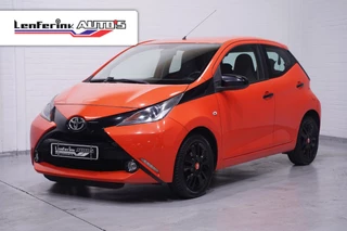 Toyota Aygo 1.0 VVT-i X-Cite Orange Edition 5 Drs Airco Camera 15" LMV, Mirror Link, Leuke auto