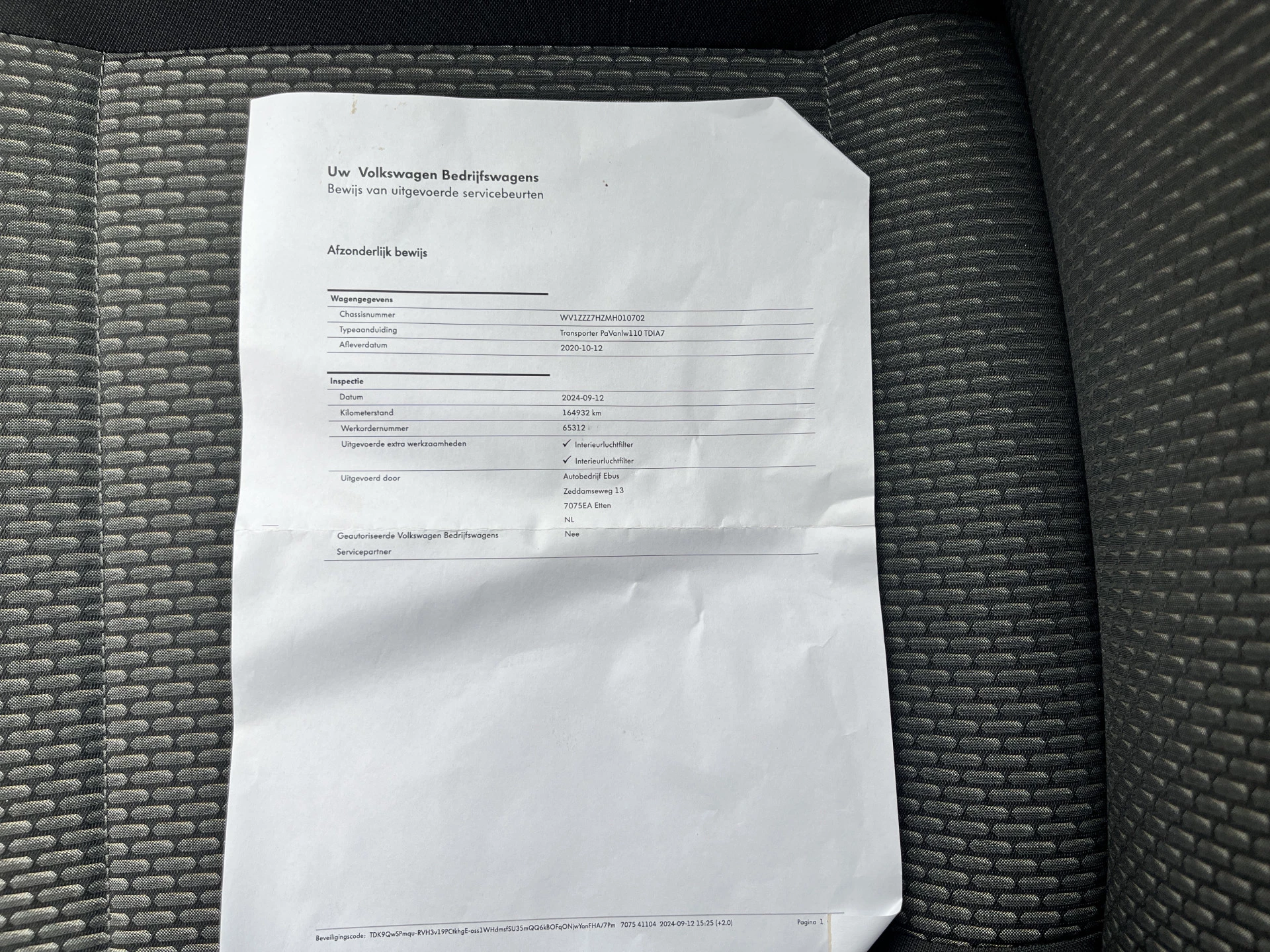 Hoofdafbeelding Volkswagen Transporter