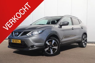 Nissan Qashqai 1.2 N-Connecta Panoramadak Keyless 18 inch Navigatie 360 Camera Clima Cruise Getint Glas Bluetooth