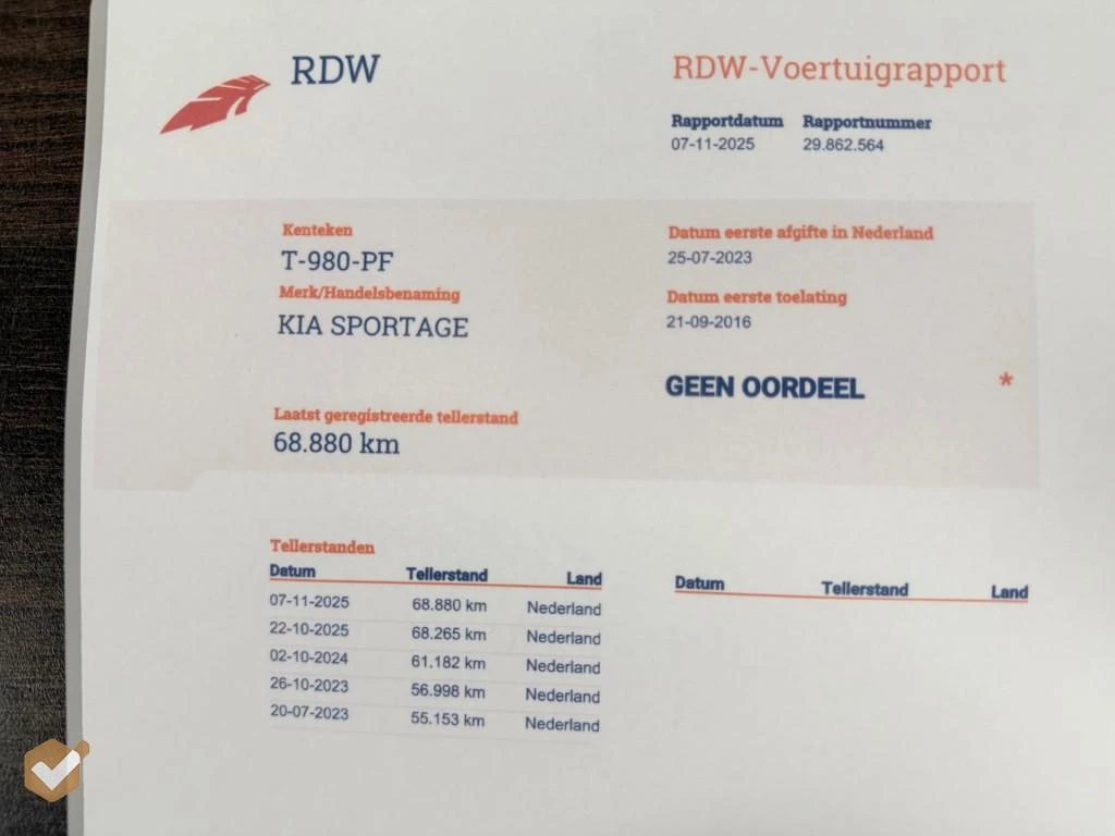 Hoofdafbeelding Kia Sportage