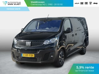 Fiat Scudo 2.0 MultiJet 180pk Aut. L3 DC | Schuifdeur Links | Trekhaak | Keyless | Clima | Stoel voorin | Elektr. Handrem