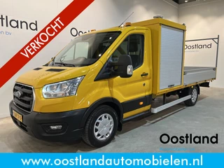 Ford Transit 350 2.0 TDCI L4H1 Trend 130 PK RWD Open Laadbak / Euro 6 / Airco / Trekhaak 3.000 KG / Cruise Control /