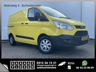 Hoofdafbeelding Ford Transit Custom Ford Transit Custom 3-Pers 270 2.0 TDCI Trekhaak Cruise Airco Kastinrichting Yellow beauty!