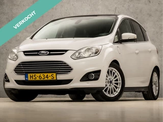 Ford C-MAX 2.0 Plug-in Hybrid Titanium Plus 185Pk Automaat (PANORAMADAK, GROOT NAVI, CLIMATE, CAMERA, LEDEREN SPORTSTOELEN, GETINT GLAS, ELEK ACHTERKLEP, KEYLESS, NIEUWE APK, NIEUWSTAAT)