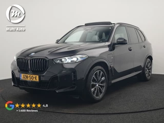 BMW X5 xDrive50e M Sport PHEV 490pk Dealer O.H. | Panodak | Luchtvering | Adaptive Cruise | Head Up | 360 Camera | Harman / Kardon | Lederen Sportstoelen Memory & Verwarmd | Sfeerverlichting | Apple Carplay | Keyless | Blis | 20"L.M | Plug