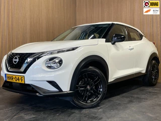Nissan Juke 1.0 DIG-T Acenta|AUTOMAAT|BLACK/WHITE EDITION|STOELVERWARMING|APPLE CARPLAY|CAMERA|CLIMATE,CRUISE CONTROL|LANE|PDC-A|