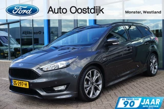 Ford Focus  1.0 ST-Line 125PK Automaat Winterpack Cruise Navi Camera Climate Privacy Glass Parkeersensoren *18 Inch Velgen *Sportief*