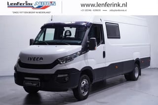 Iveco Daily 35C17 170 pk Kampeerauto L4H2 Camera Cruise Control, Luifel, Trekhaak, Dubbel lucht achter, 4-Zits