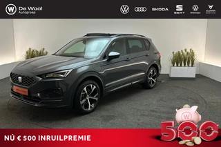 SEAT Tarraco 1.4 TSI 245pk DSG e-Hybrid PHEV FR | Panoramadak, Trekhaak Zwenkbaar, Memoystoel, Stoel+Achterbankverwarming|