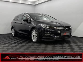 Opel Astra Sports Tourer 1.0 Innovation Half leder, Camera, Navi, Rijstrook correctie, Cruise control, A start stop, Elektrische achterklep