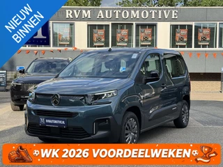 Citroën Berlingo Plus M L1 50 kWh VAN: 38.900,- VOOR: 29.877,- UW WKVOORDEEL: 9.023,- | NIEUWE AUTO 9 KM! | 3-FASE LADEN| PARKEERSENSOREN ACHTER| SOH 100%
