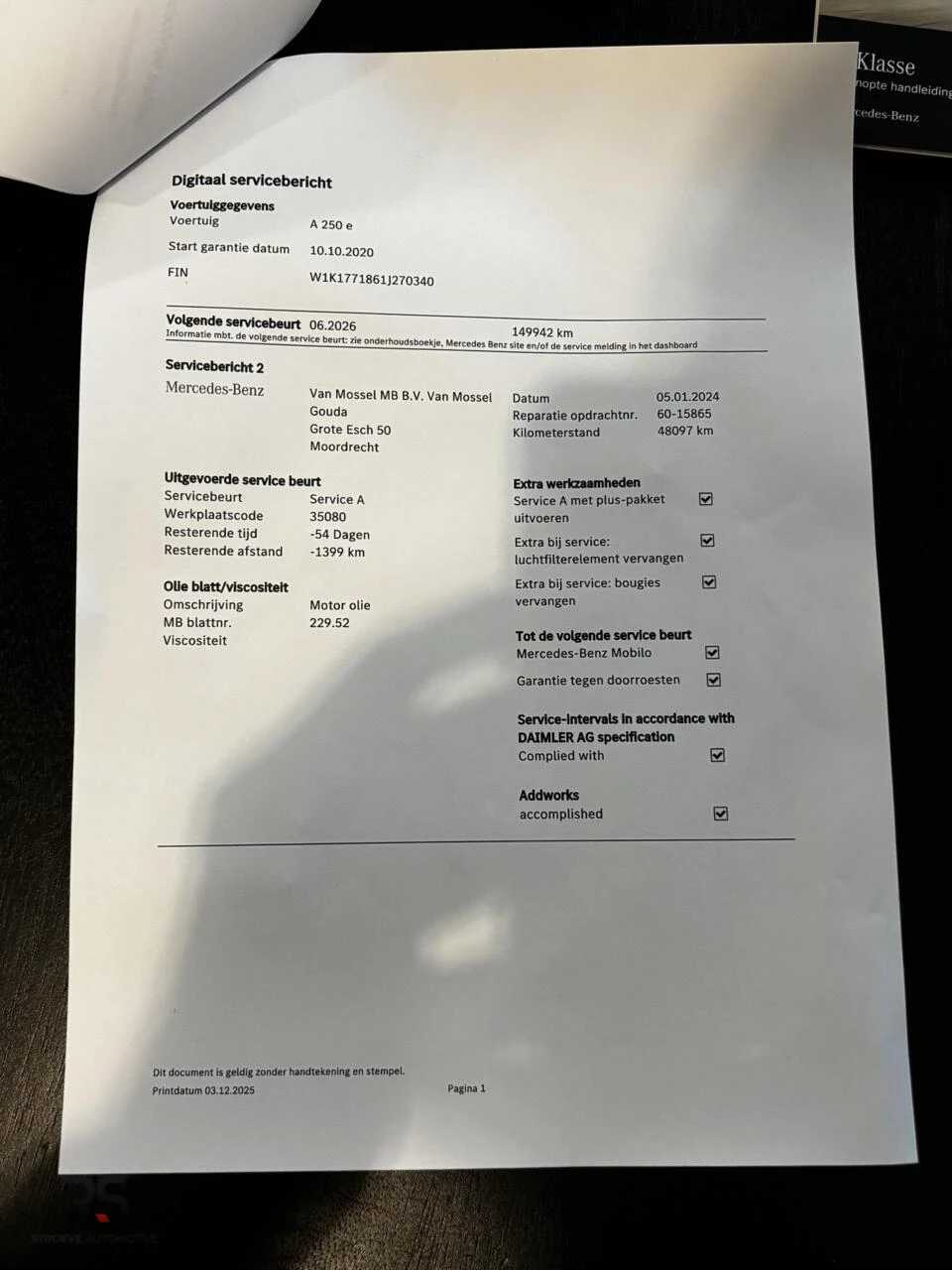 Hoofdafbeelding Mercedes-Benz A-Klasse