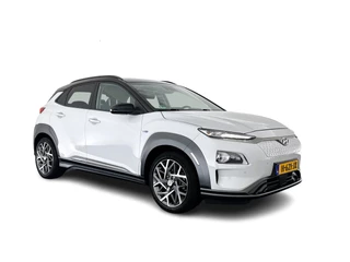 Hyundai Kona EV Premium 64 kWh [ 3-Fase ] (INCL-BTW) *HEAT-PUMP | FULL-LEATHER | HEAD-UP | FULL-LED | NAVI-FULLMAP | DAB | ADAPTIVE-CRUISE | KRELL-AUDIO | KEYLESS | CAMERA | BLIND-SPOT | LANE-ASSIST | DIGI-COCKPIT | TOWBAR | 18"ALU*