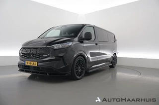 Ford Transit Custom 320 2.0 TDCI L2H1 BLACK EDITION | Automaat | Dubb.Cab. | Camera | 19" | Verlaagd | Lederen Bekleding