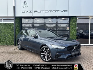 Hoofdafbeelding Volvo V90 Volvo V90 2.0 T8 PHEV AWD Long Range Ultimate Dark | Pano | Luchtvering | 360 Camera | Trekhaak | BTW |