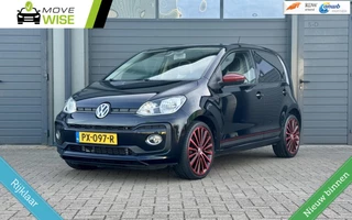 Volkswagen Up! High Up | 1.0 TSI 110 PK ! | UNIEK | COLOR PAKKET | LAGE KM NAP | Zeer Compleet | 5 Deurs |