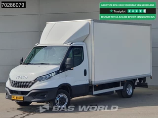 Iveco Daily 35C18 3.0L Automaat Laadklep Zijdeur Bakwagen LED Airco Cruise Euro6 Meubelbak Koffer 20m3 Airco Cruise control