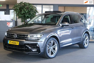 Hoofdafbeelding Volkswagen Tiguan Volkswagen Tiguan 2.0 TSI 4Motion DSG R-Line Pano Trek Navi Virtual Led Cam