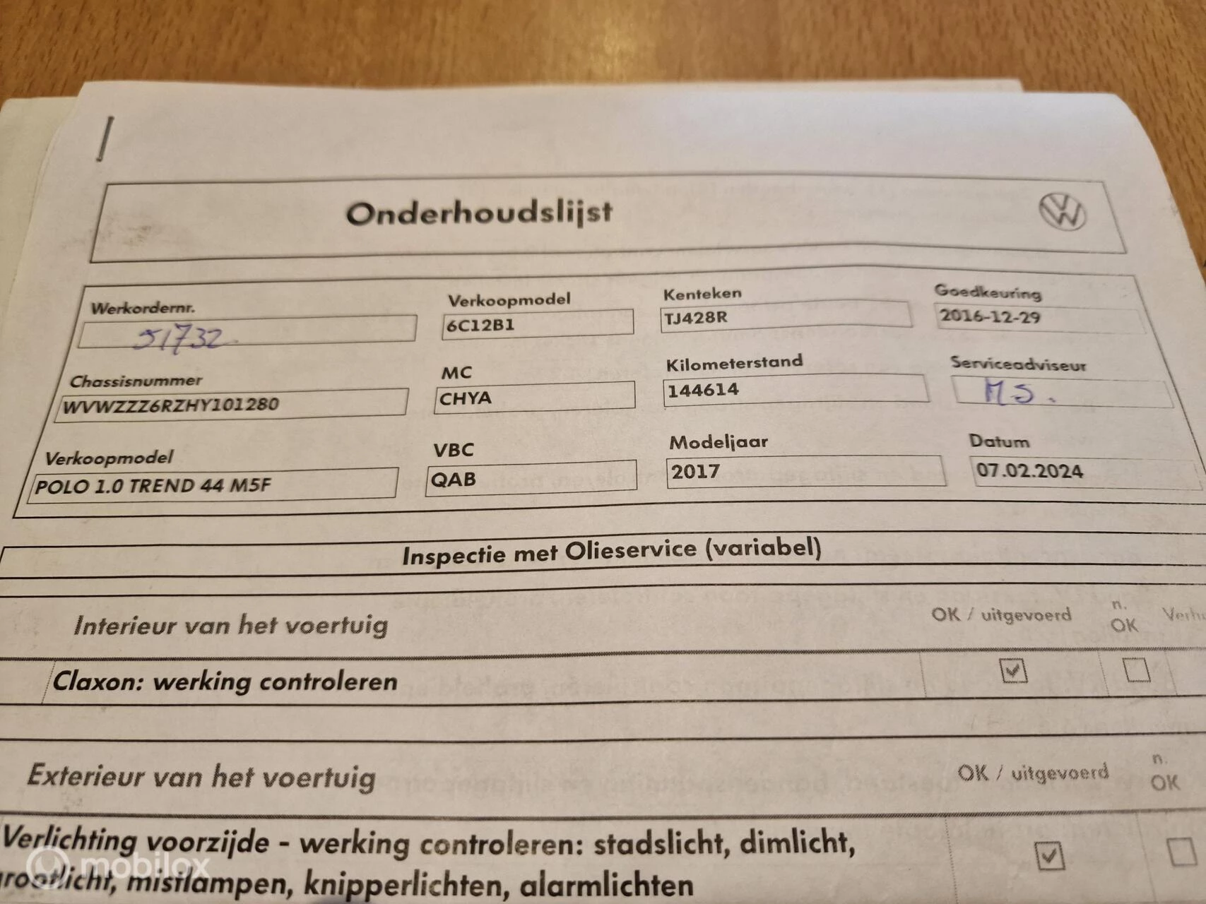 Hoofdafbeelding Volkswagen Polo