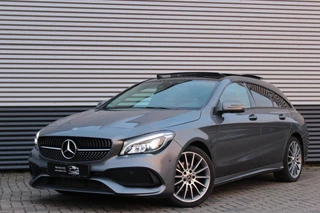 Hoofdafbeelding Mercedes-Benz CLA Mercedes-Benz CLA-klasse Shooting Brake 180 AMG | Panoramadak | Night pakket | Stoelverwarming | Sfeerverlichting | Dode hoek |