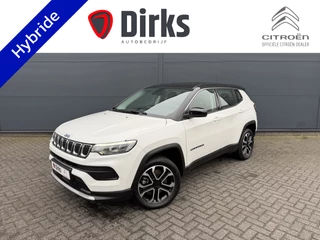 Hoofdafbeelding Jeep Compass Jeep Compass 4xe 190 Plug-in Hybrid Altitude (Keyless Entry - LED - Camera - Navigatie via APP - Adaptieve Cruise Controle - Automatische Airco - 4X4)