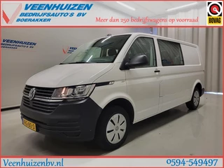 Volkswagen Transporter 2.0TDI L2/H1 Dubbele Cabine Euro 6!