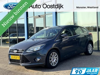 Ford Focus 1.6 EcoBoost Titanium 150PK Trekhaak !!Nieuwe Distributieriem!! Climate Cruise Navi Parkeersensoren Bleutooth Elek. Spiegels *1ste Eigenaar*