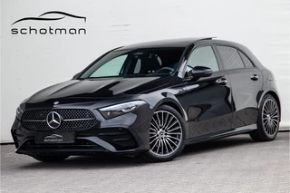 Mercedes-Benz A-Klasse 180 AMG Nightpakket, Pano, Widescreen, Sfeerverlichting 19"