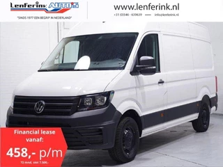 Volkswagen Crafter 2.0 TDI 140 pk DSG Aut. L3H3 va 485,- p/mndNavi Cruise Control, Apple Carplay, PDC V+A, 3-Zits, Nieuw