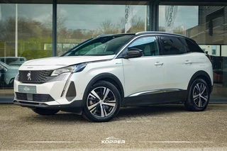 Peugeot 3008 1.6 HYbrid4 300 GT / Dode Hoek / Zwart Dak / Parelmoer Wit / Carplay