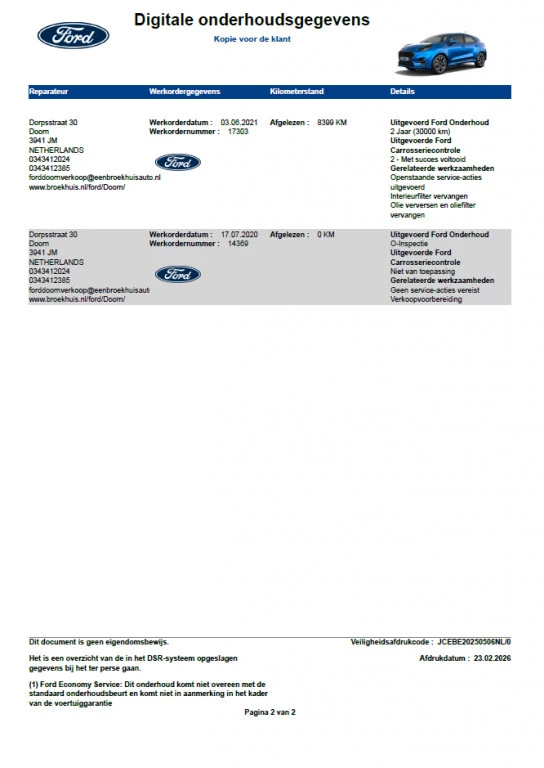 Hoofdafbeelding Ford Puma