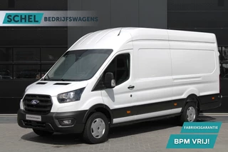 Hoofdafbeelding Ford Transit Ford Transit 350 2.0 TDCI L4H3 Trend 165pk RWD - Carplay - Android - Cruise - Camera - 270gr deuren - Rijklaar