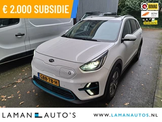 Kia e-Niro ExecutiveLine 64 kWh € 2.000 subsidie | Open dak Leder JBL CarPlay ECC Nav ACC 17" LMV LED Camera Parelmoer | EV Voorschoten