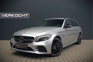 Mercedes-Benz C-Klasse Estate 300 e Business Solution AMG | Burmester | Carbon | Memory Seats | Keyless | Ambiance Verlichting | 360 Camera | Stoelverwarming | Massage | Adaptive Cruise Control | LED | Head-Up Display | Apple Carplay | Trekhaak | HU
