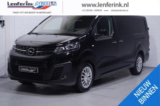 Opel Vivaro 2.0 CDTI 177 pk L3 Dubbel Cabine Aut 2x Schuifdeur Navi, Camera, HUD, Keyless Entry, Trekhaak, 5-Zits