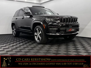 Jeep Grand Cherokee 2.0 Limited 4xe 380PK Pano, Leder, Camera, Stoelverwarming, Alpine gleluidsysteem, Elektrische achterklep, Keyless start, 3 jaar garantie