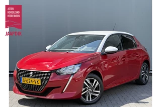 Peugeot 208 Model 2020 1.2 101 PK Blue Lease Allure HALF LEDER / CAMERA / VIRTUAL COCKPIT / CLIMA / NAVI / CRUISE / BLUETOOTH / PDC V+A / LMV 16 INCH / PRIV. GLAS / ISOFIX / MULTIFUNCT. STUUR