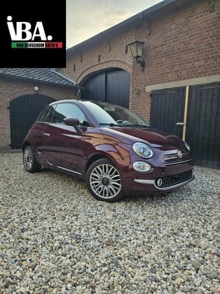 Fiat 500 1.2 Lounge | Cherry | Panorama | 2e eig | RIEM+APK