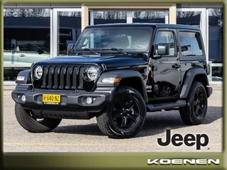 Hoofdafbeelding Jeep Wrangler Jeep Wrangler Sport 3.6 V6 2-D 284PK Geel Kenteken