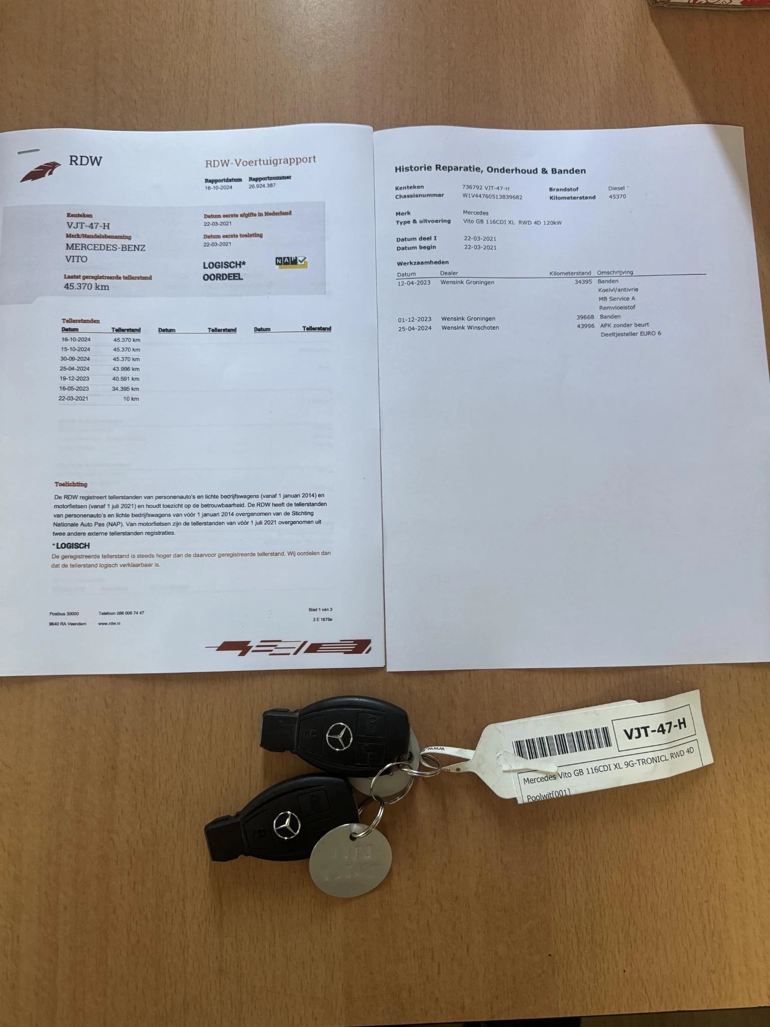 Hoofdafbeelding Mercedes-Benz Vito